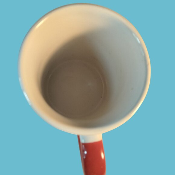 Happy Pawlidays Holiday Mug Ceramic Red Handle Vet Veterinary Dog Lover Gift - Picture 5 of 8